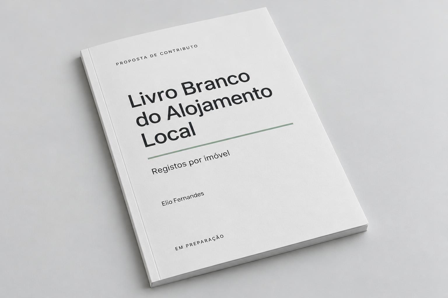 Illustrative mockup of Elio Fernandes's proposed contribution to the Short-Term Rental White Paper, in preparation; not the official cover