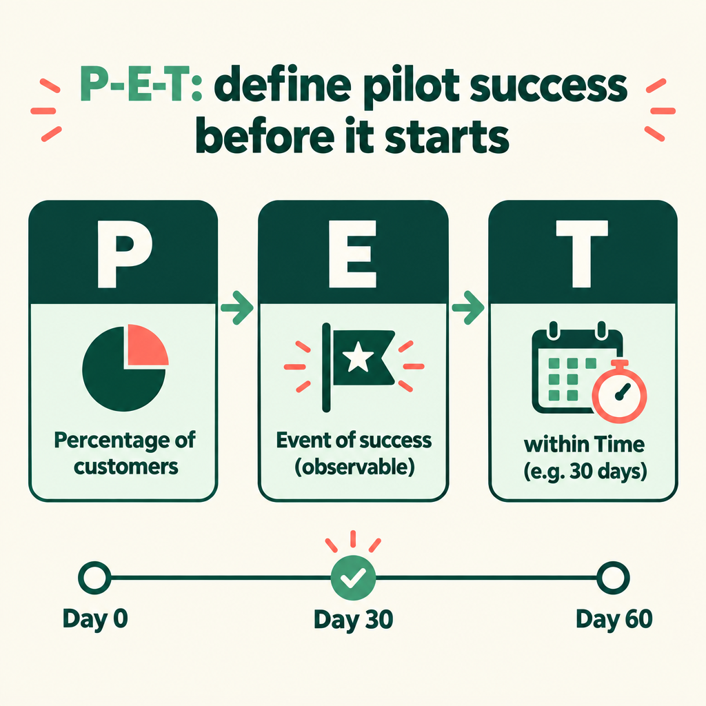 P-E-T success metric